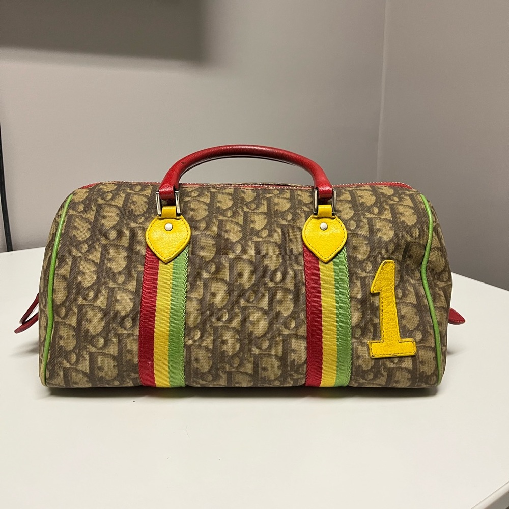 Authentic 2004 Christian Dior Rasta Trotter Mini Bag